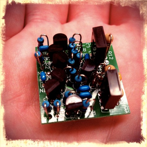 Finished the first of many Opamps for this project.